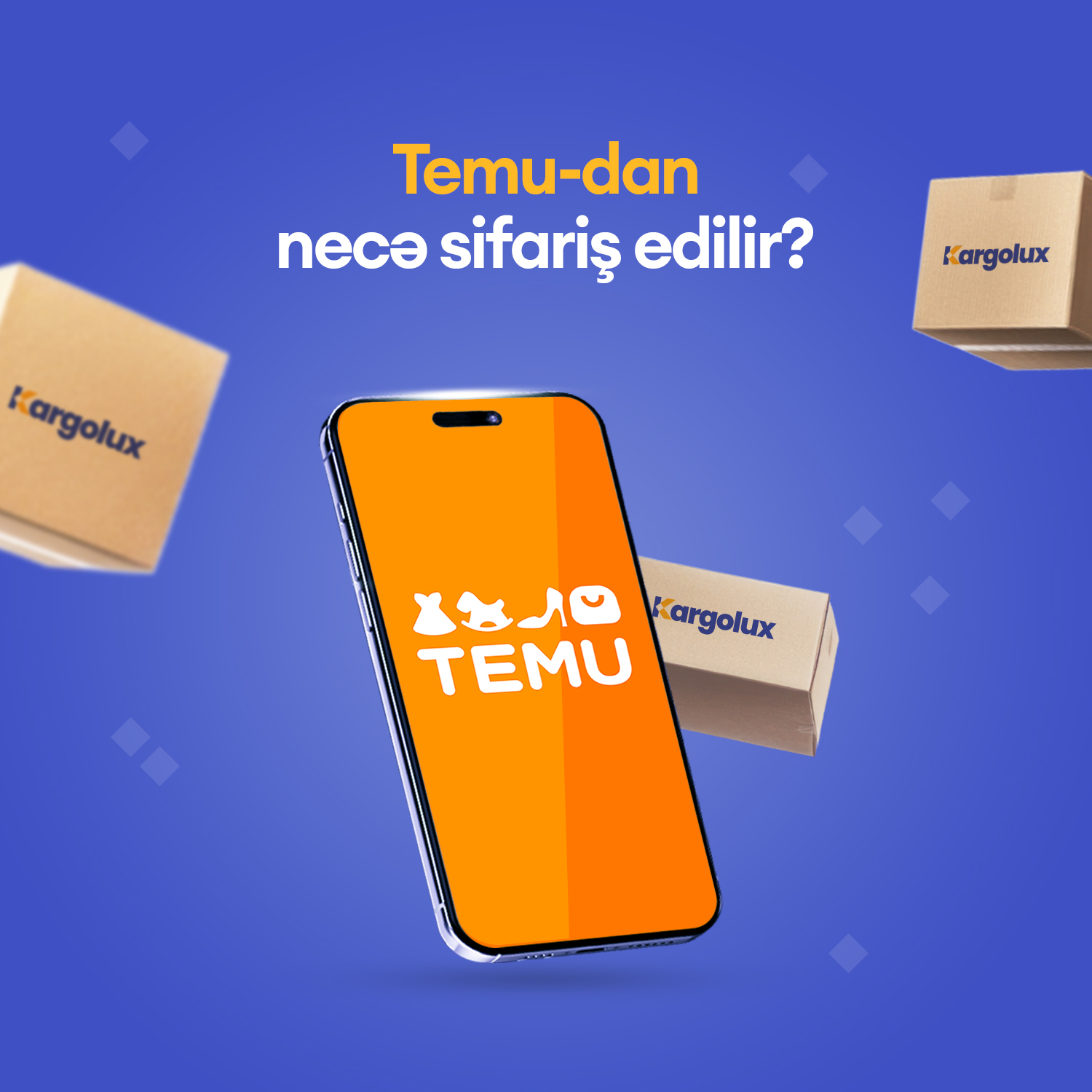 Temu-da Kargolux Məntəqəsini Necə Seçmək Olar?