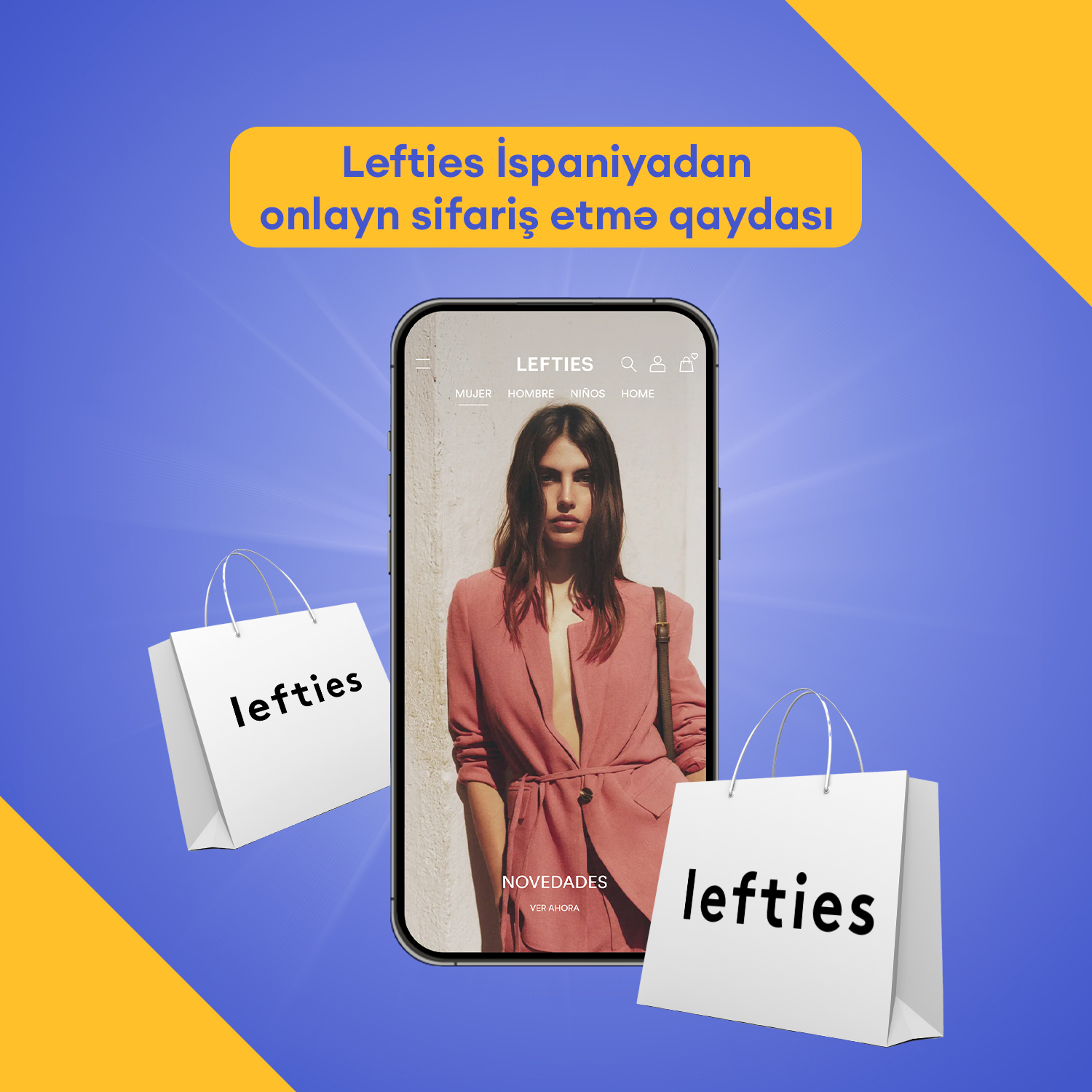 Lefties İspaniyadan Necə Sifariş Etmək Olar?